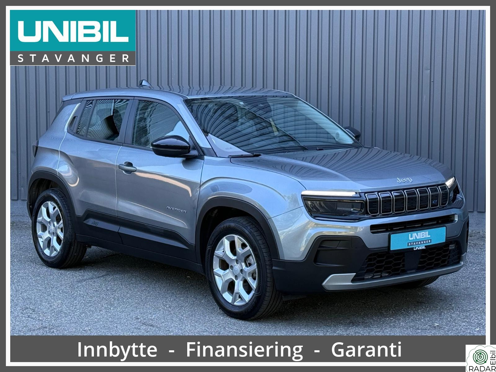 JEEP AVENGER 401km WLTP Kamera/ACC/Delskinn/Carplay/1 eier/Innbytte