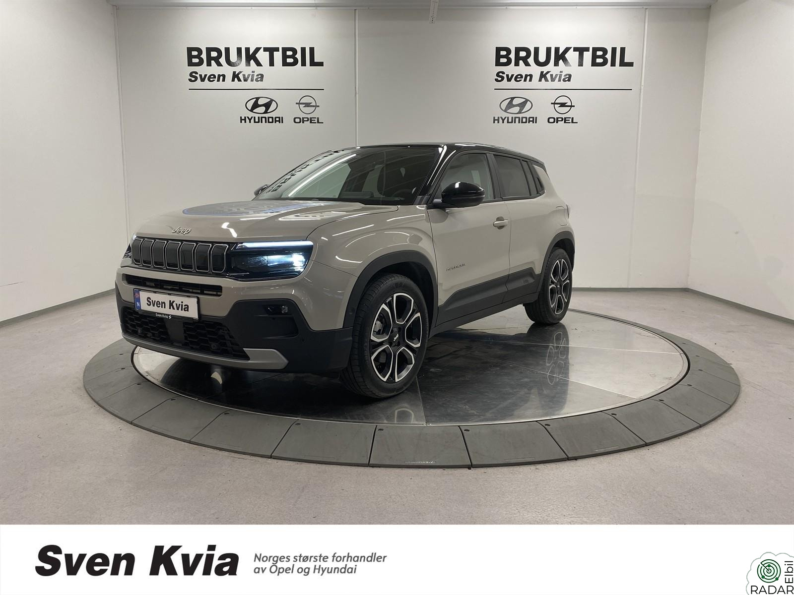JEEP AVENGER SUMMIT SKINN NAVI ACC SOLTAK  EL-SETE M/MASSASJE