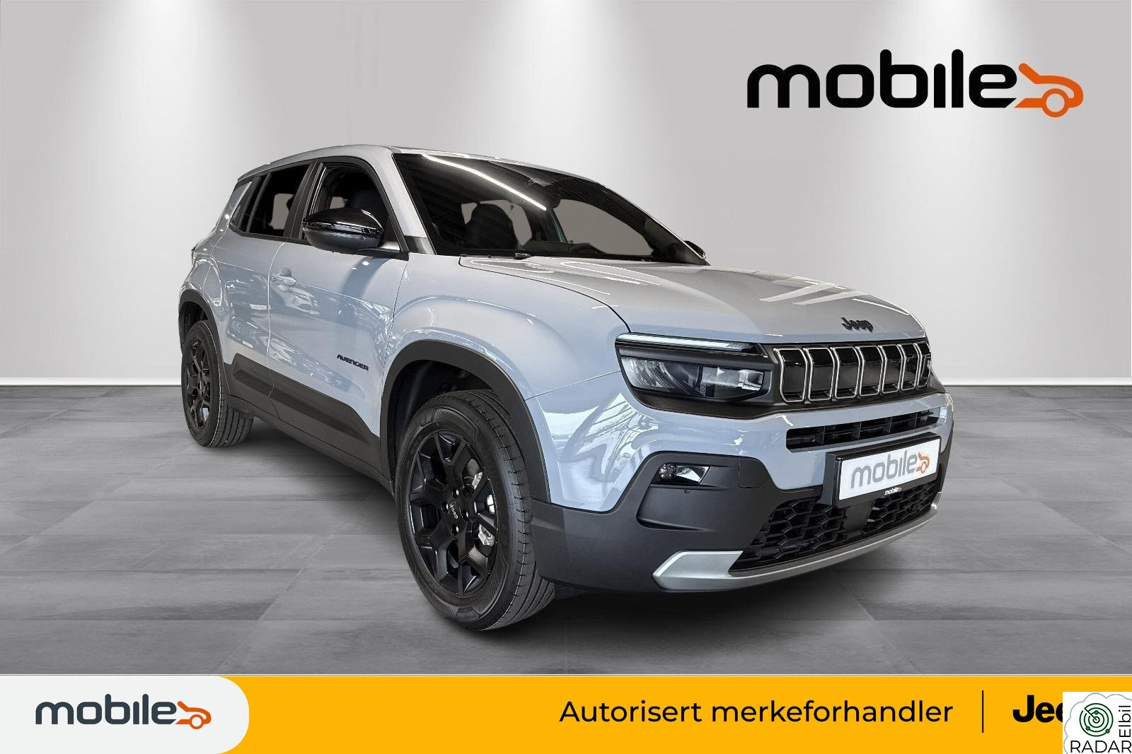 JEEP AVENGER Helt ny bil | Black Edition | 400km rekkevidde