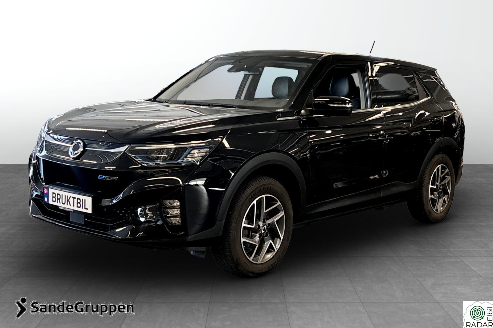 SSANGYONG KORANDO e-Motion Black Line Topputgavek/L-Klar/Krok