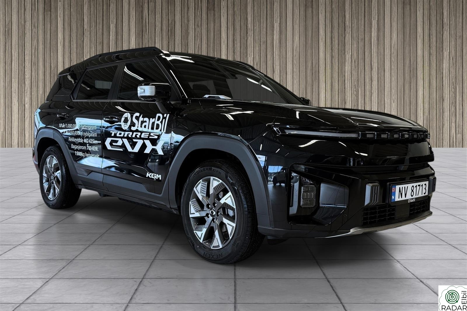 KG MOBILITY TORRES EVX Intropakke|462km WLTP|Garanti 7år|Varmepumpe