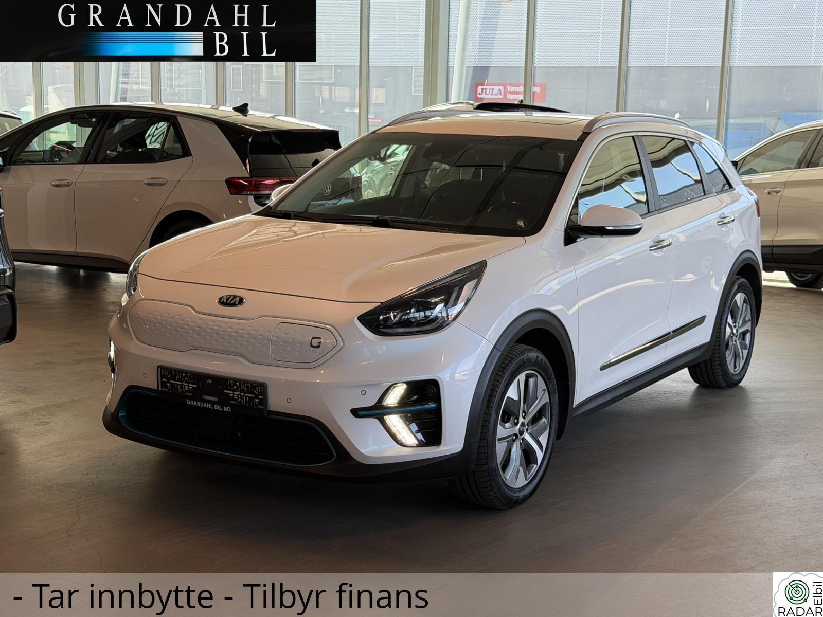 KIA NIRO 64 kWh -WLTP 455 KM - Skinn - Tar innbytte