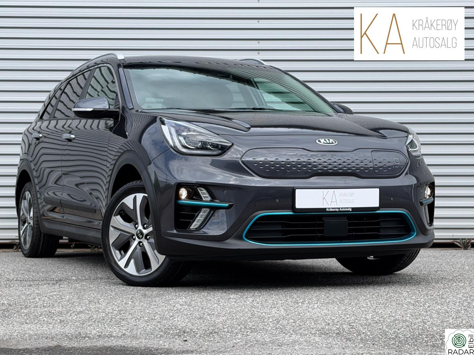 KIA NIRO 64KWH 455KM/RYGGEKAMERA/DELSKINN/ADAP.CRUISE/CARPLAY