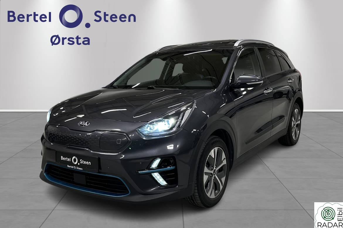 KIA NIRO 64KWh I Exclusive I Skinn I Soltak I Førersete m/minne