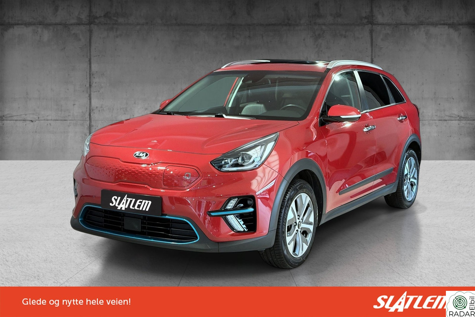 KIA NIRO Exclusive/455km/Soltak/Ventilerte seter/Krok