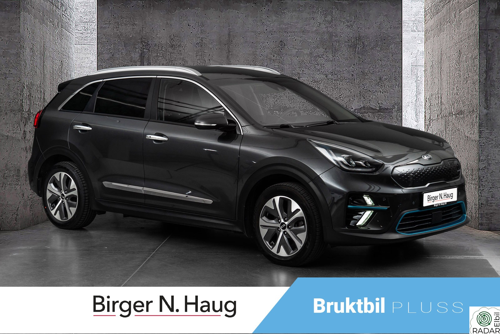 KIA NIRO Exclusive 204hk 64kWh NORSK/VELHOLDT/1EIER/JBL/SKINN+++