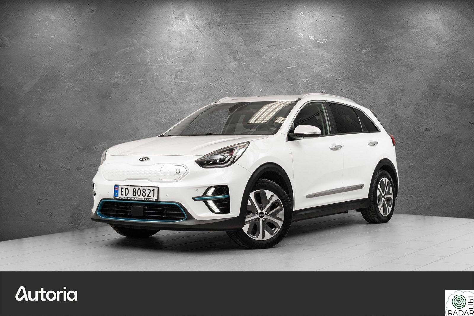 KIA NIRO 64kWh Exclusive, Skinn, LED, Kamera,