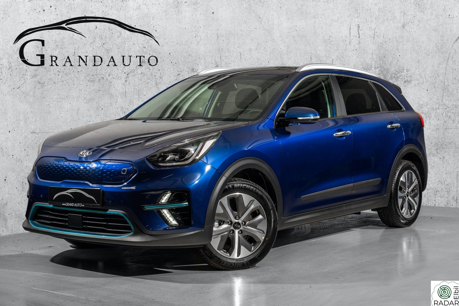 KIA NIRO 64kWh EXCLUSIVE SKINN EL.SETER ACC TOPPMODELL VELHOLDT+