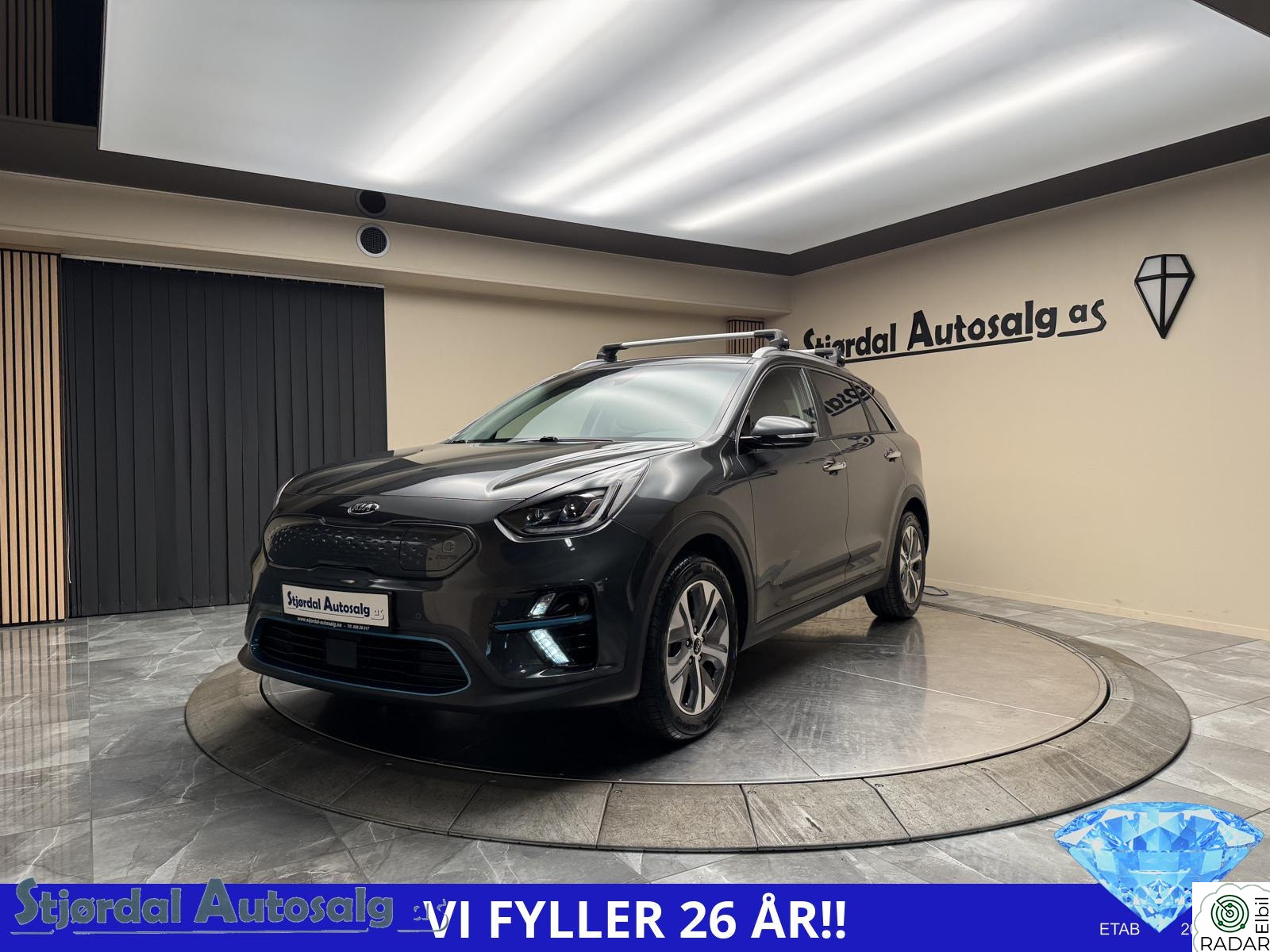 KIA NIRO 64KWh/Exclusive/Luke/JBL/Skinn/Clima/ACC/Navi/1 eier