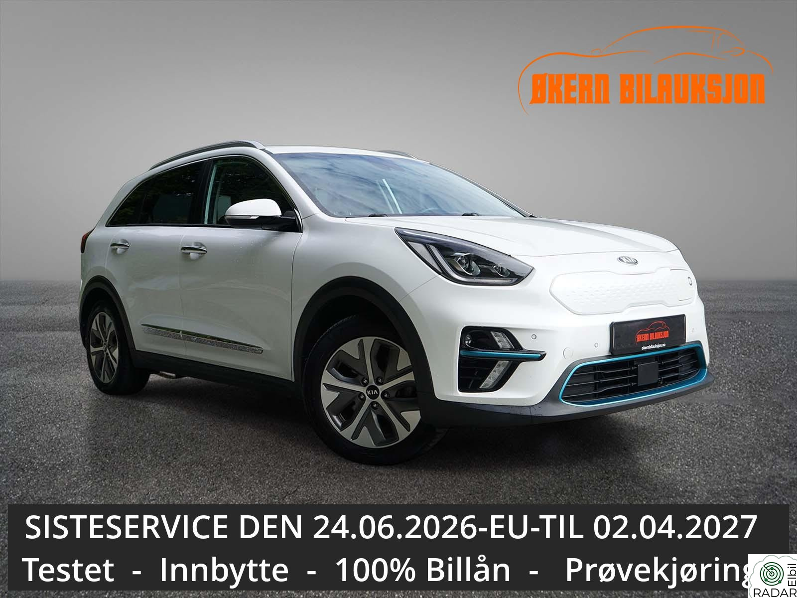 KIA NIRO e-EXCLUSIVE/SINN/APP-STYRING/NAVI/KAMRA/JBL/V-RATT/EU27