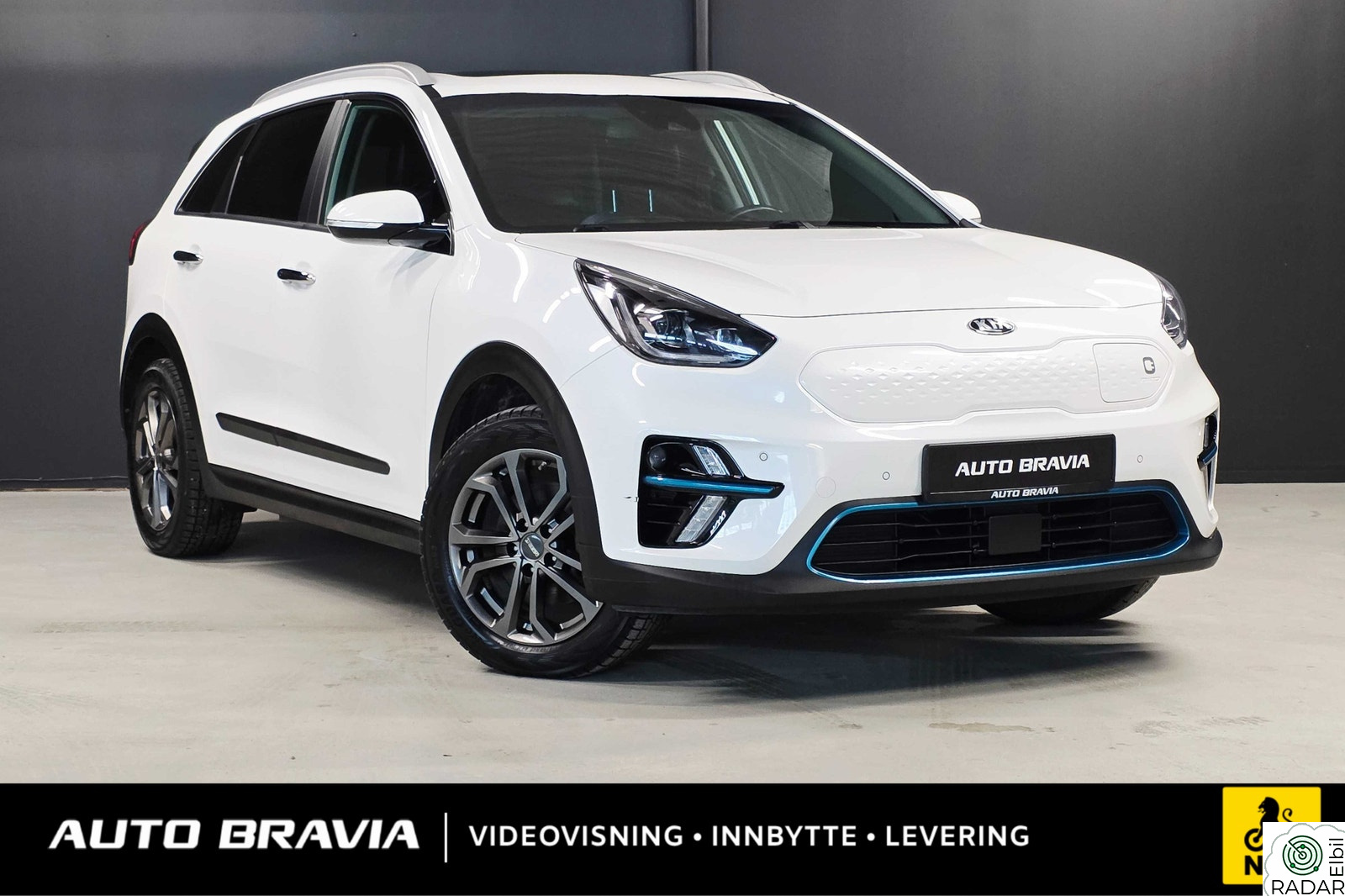 KIA NIRO EXCLUSIVE/455KM/ACC/RATTVARME/KJØLING/SKINN/NAF TEST++
