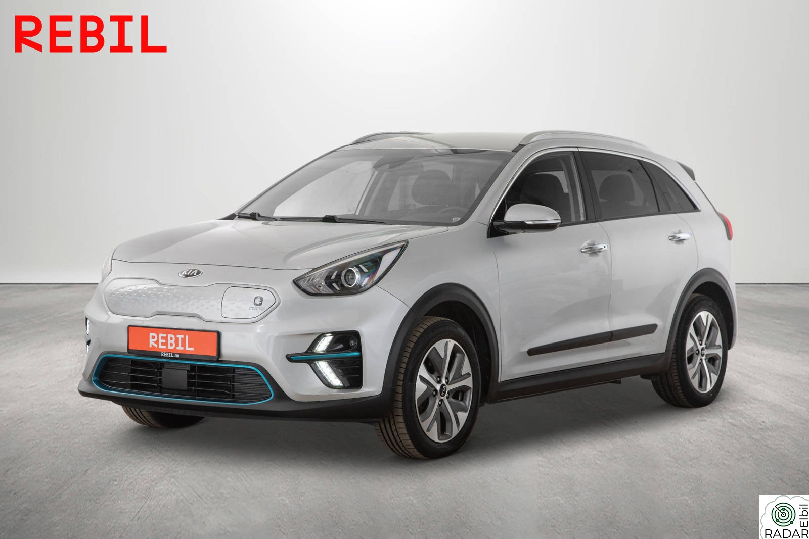 KIA NIRO 64kWh (455km)/Advance/7-års garanti/ACC/R.kam/Navi/DAB