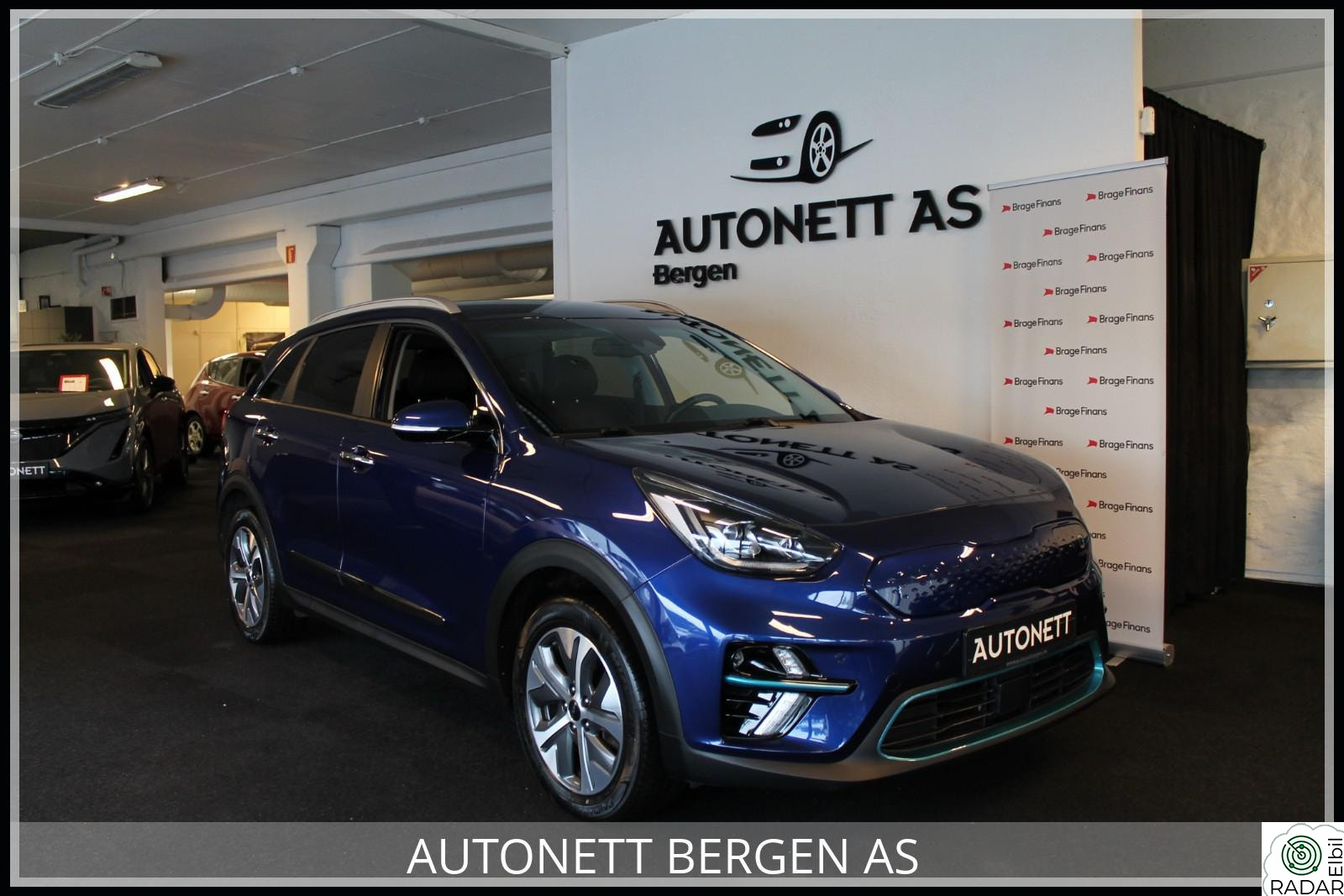 KIA NIRO EXCLUSIVE,SKINN,NAVI,JBL,LADEPLATE,S/V-HJUL,7ÅR GARANTI