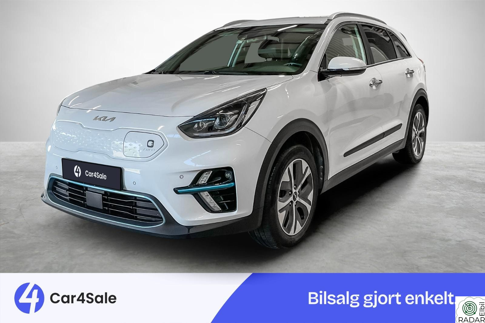 KIA NIRO 64kwh 455km / Krok / Del-skinn / ACC / Kamera / JBL ++