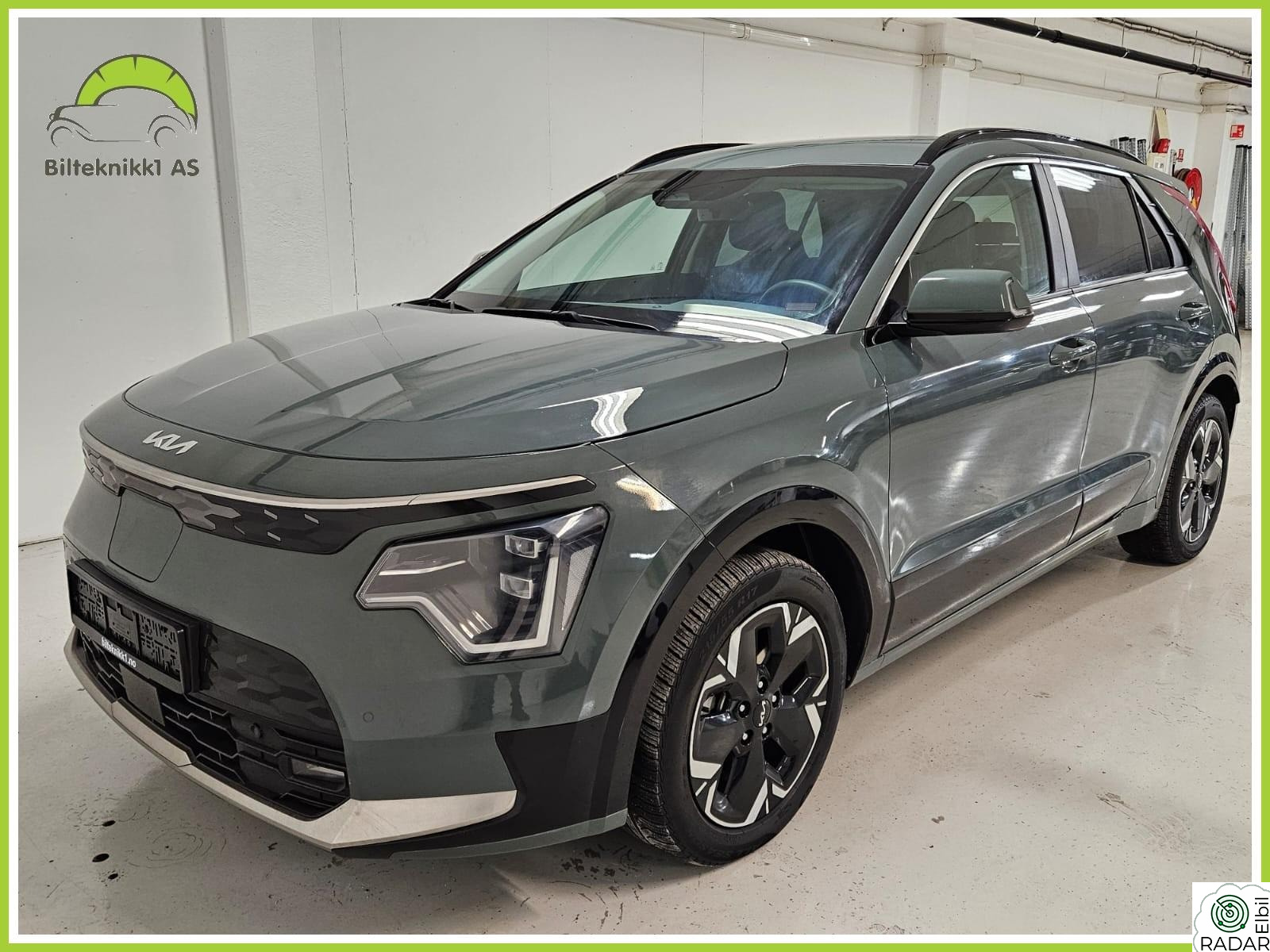 KIA NIRO EV Vision 64 Kwh V2L ACC 2sett hjul Varmepumpe LED