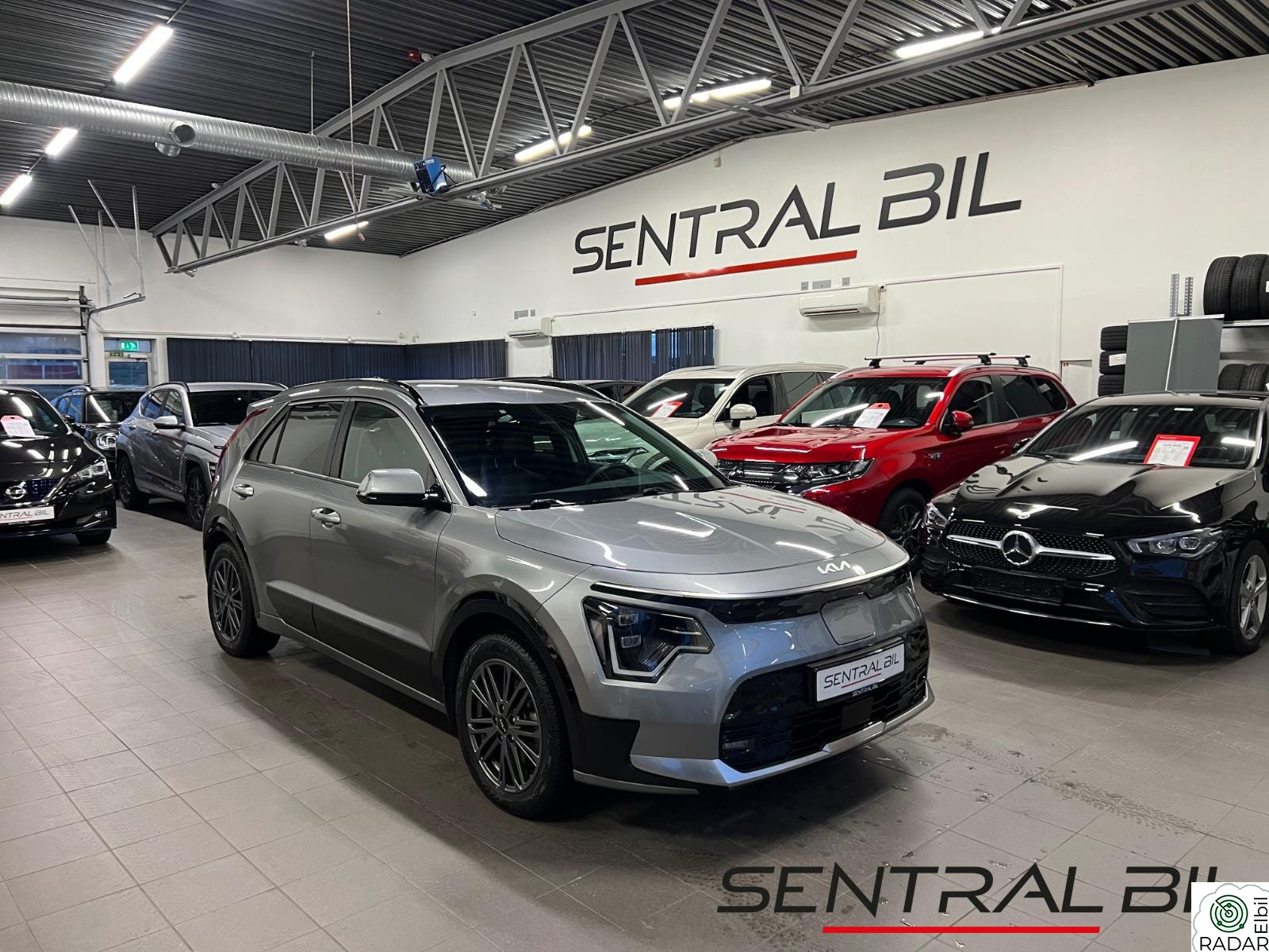 KIA NIRO 64,8KWH/ACTIVE PLUSS/NORSK BIL/HELSKINN/750KG H-VEKT++