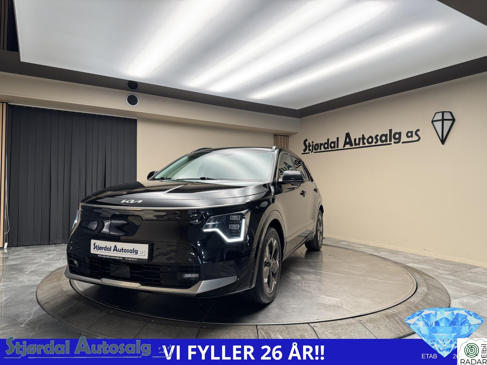 KIA NIRO 64Kw 460km/Skinn/Navi/Kamera/APP/ACC/En eiers bil/Norsk
