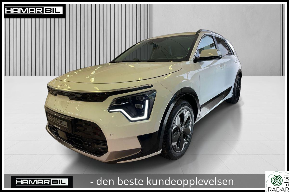 KIA NIRO 460km|V.pumpe|Elsete|ACC|Rattvarme|S/Vhjul|7år garanti