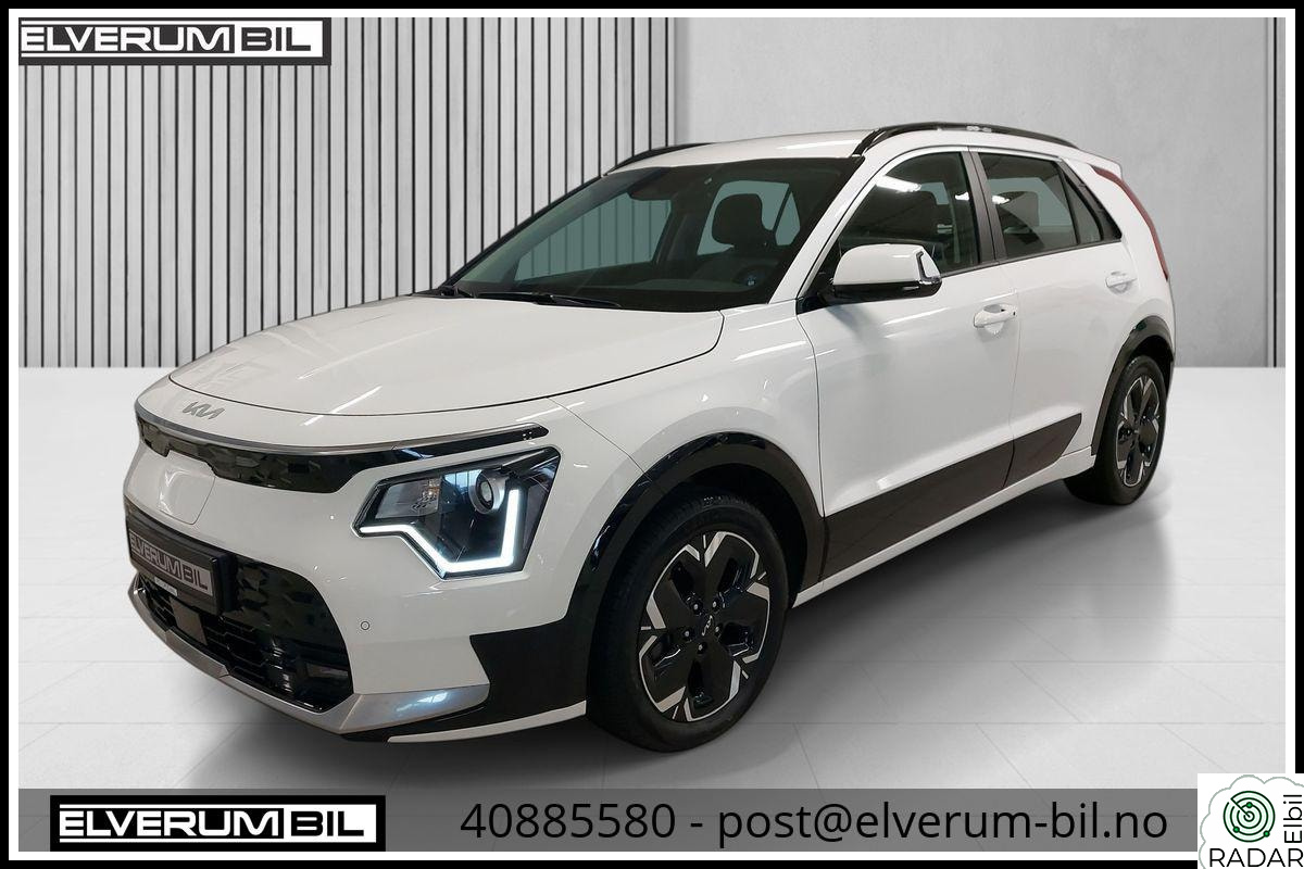 KIA NIRO 204HK 64,8Kwh NYE E-NIRO 460km Acc/Keyless/V.ratt++