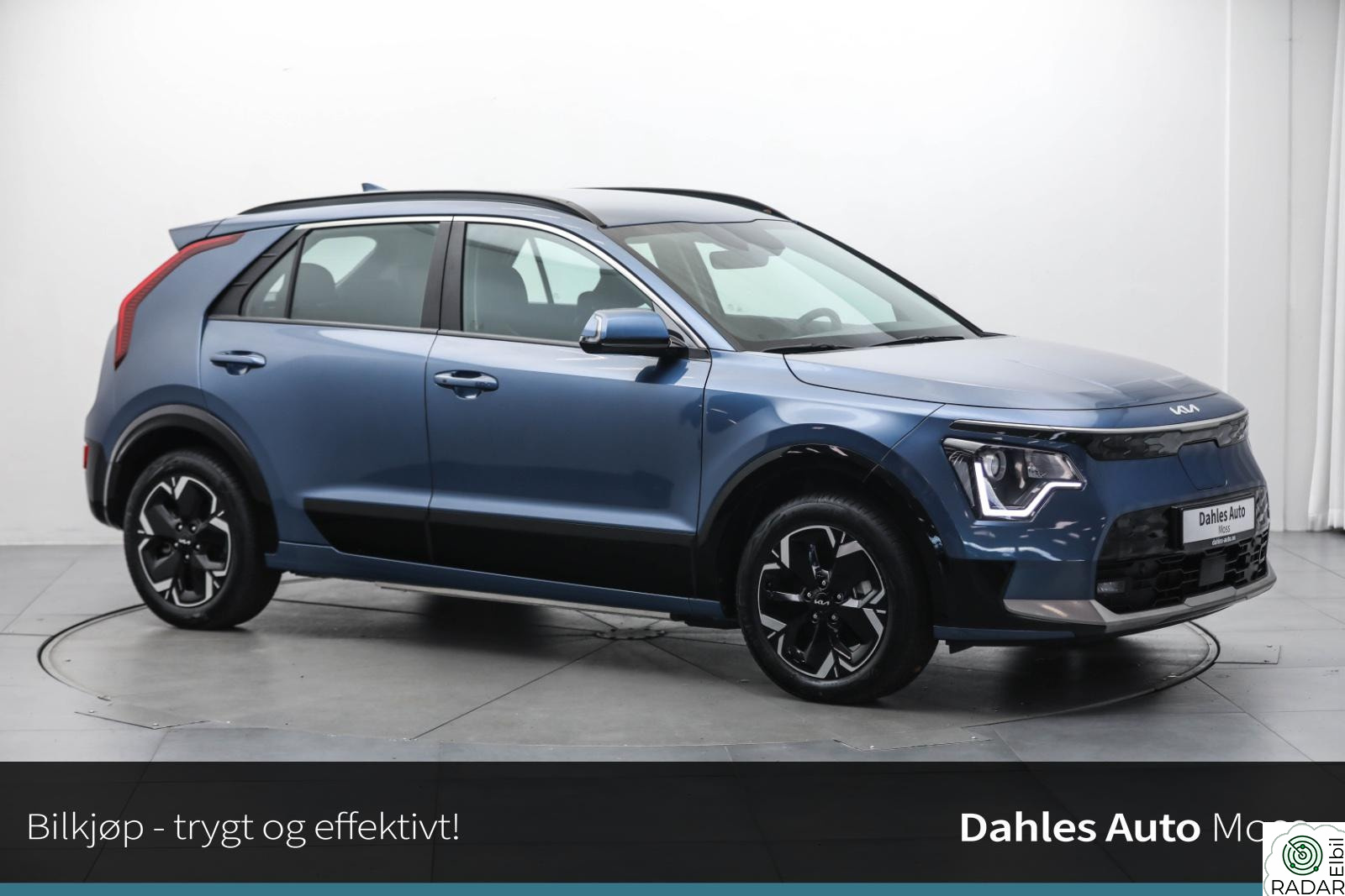 KIA NIRO Active 64kw/Delskinn/Navi/Apps/Ryggekamera/ACC