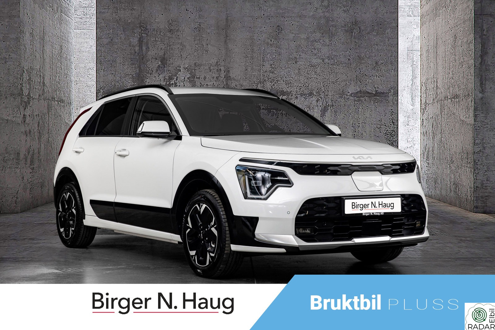 KIA NIRO EV 64,8 kWh Business NY BIL-475 LITER BAGGASJEROM
