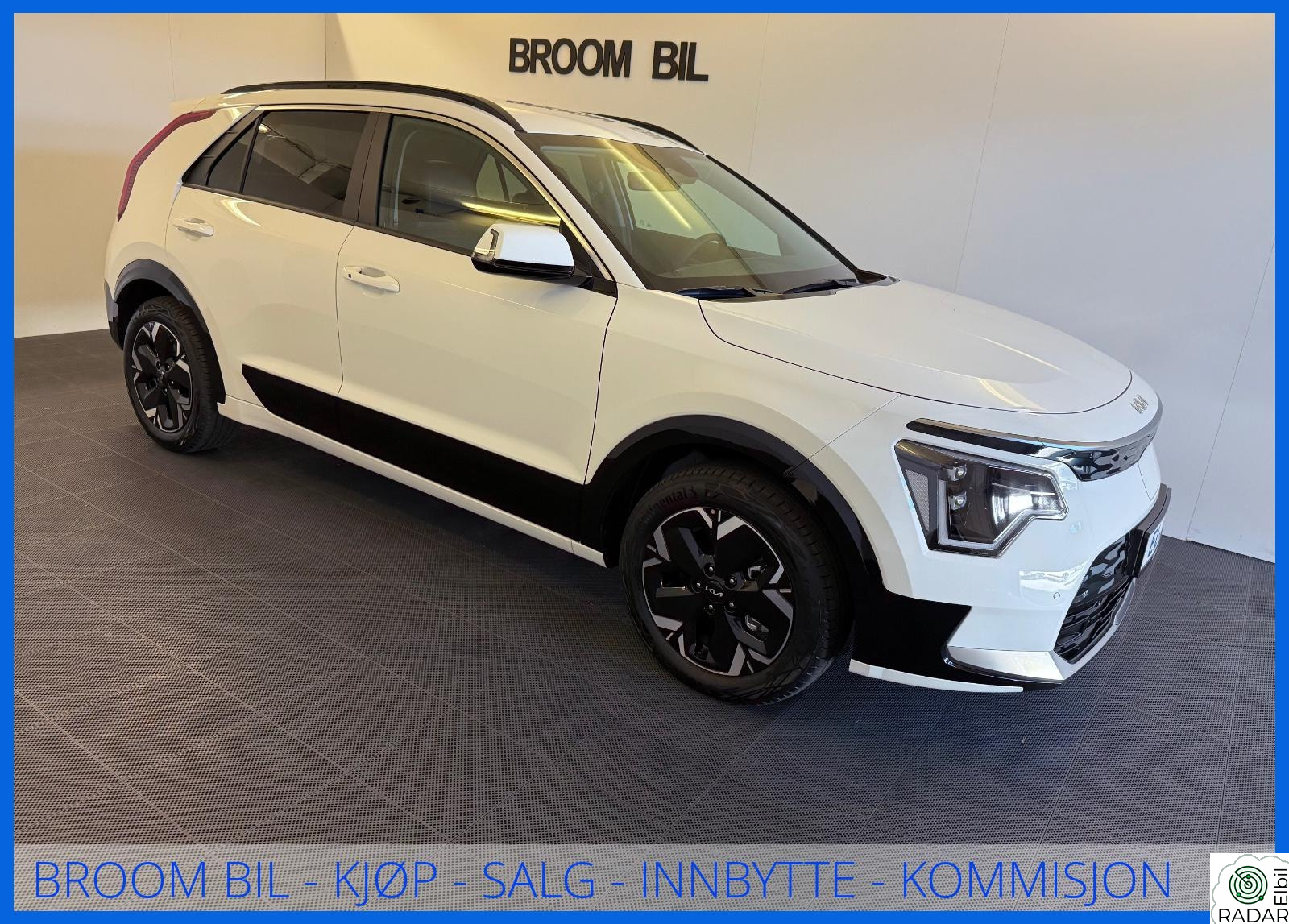 KIA NIRO NY BIL! /64KW/460WLTP/ACC/LED/KAMERA/EL.STOL/DELSKINN/