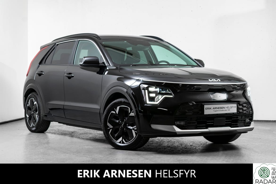 KIA NIRO EV 64kwh/Exclusive/Skinn/HeadUp/CarPlay/Henger