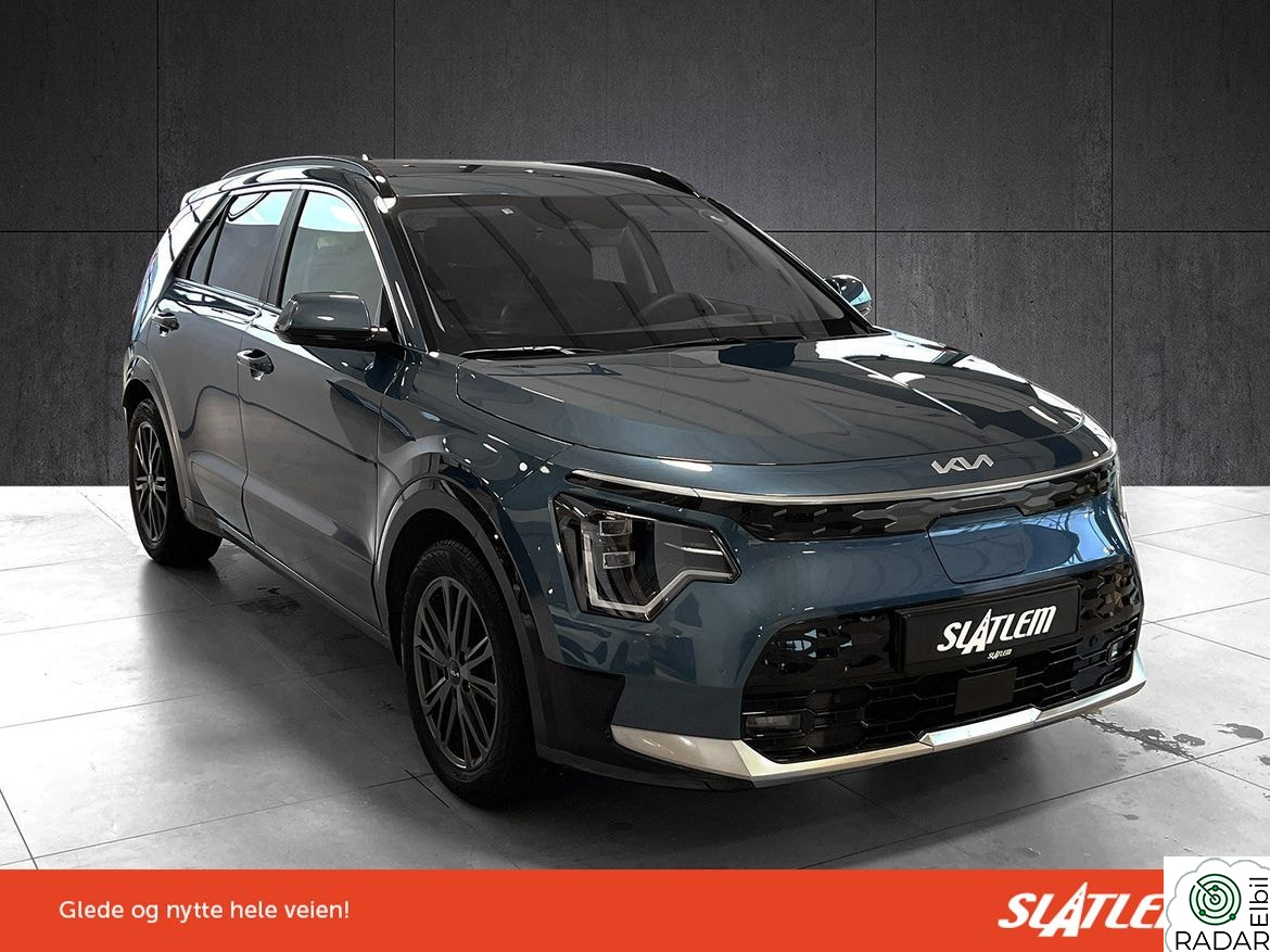 KIA NIRO *Norsk*, Exclusive, skinn, el.bakluke, head-up++