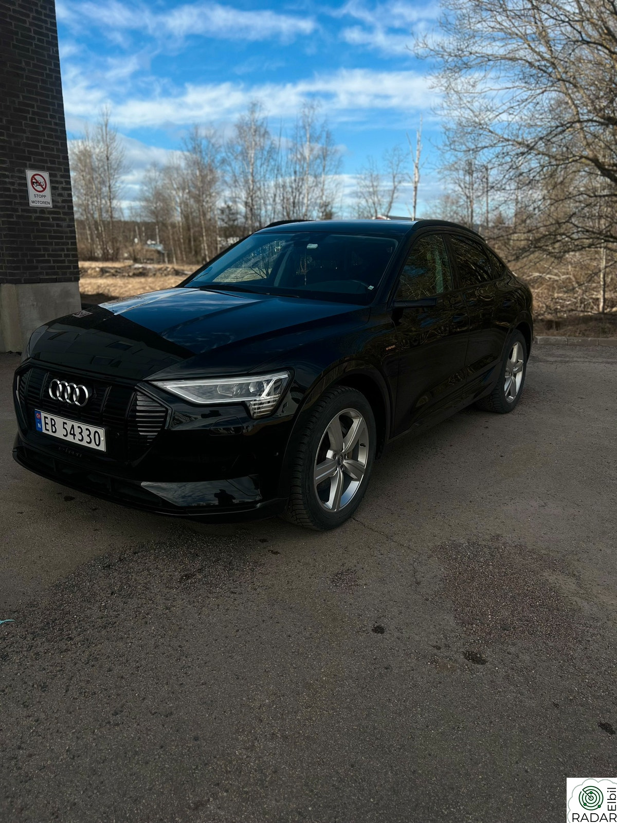 AUDI e-tron Sportback 50 50 SB Advanced Business Sort OPTIKK/SKINN/360/ACC/NAVI