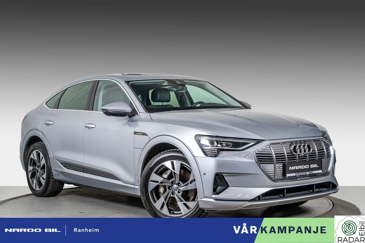 AUDI e-tron Sportback 55 55 Quattro, Endelig VÅRKAMPANJE med rente fra 2,99%