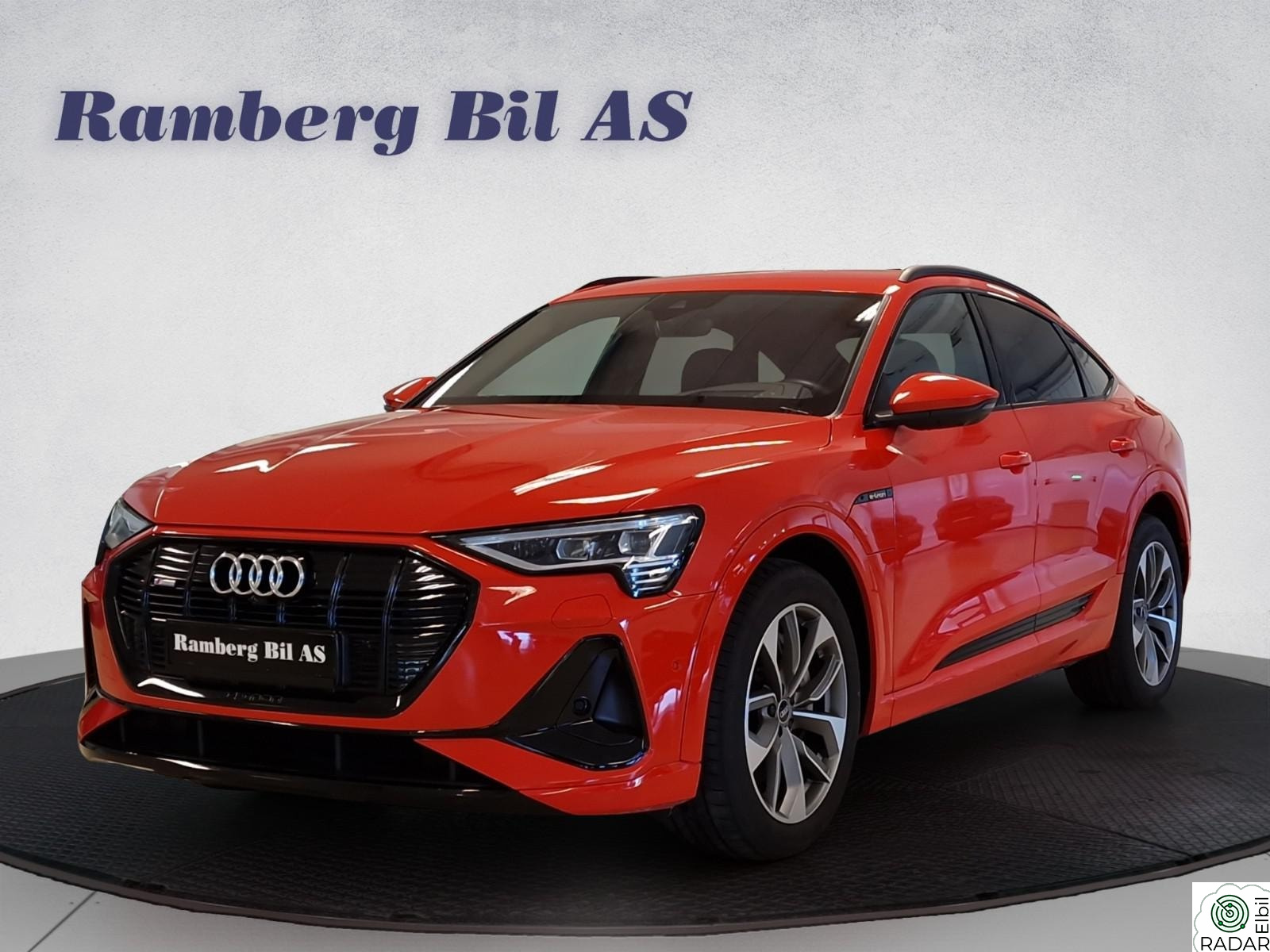 AUDI e-tron Sportback 55 55 Sport S-Line Sort Optikk HUD NightVision Matrix Krok