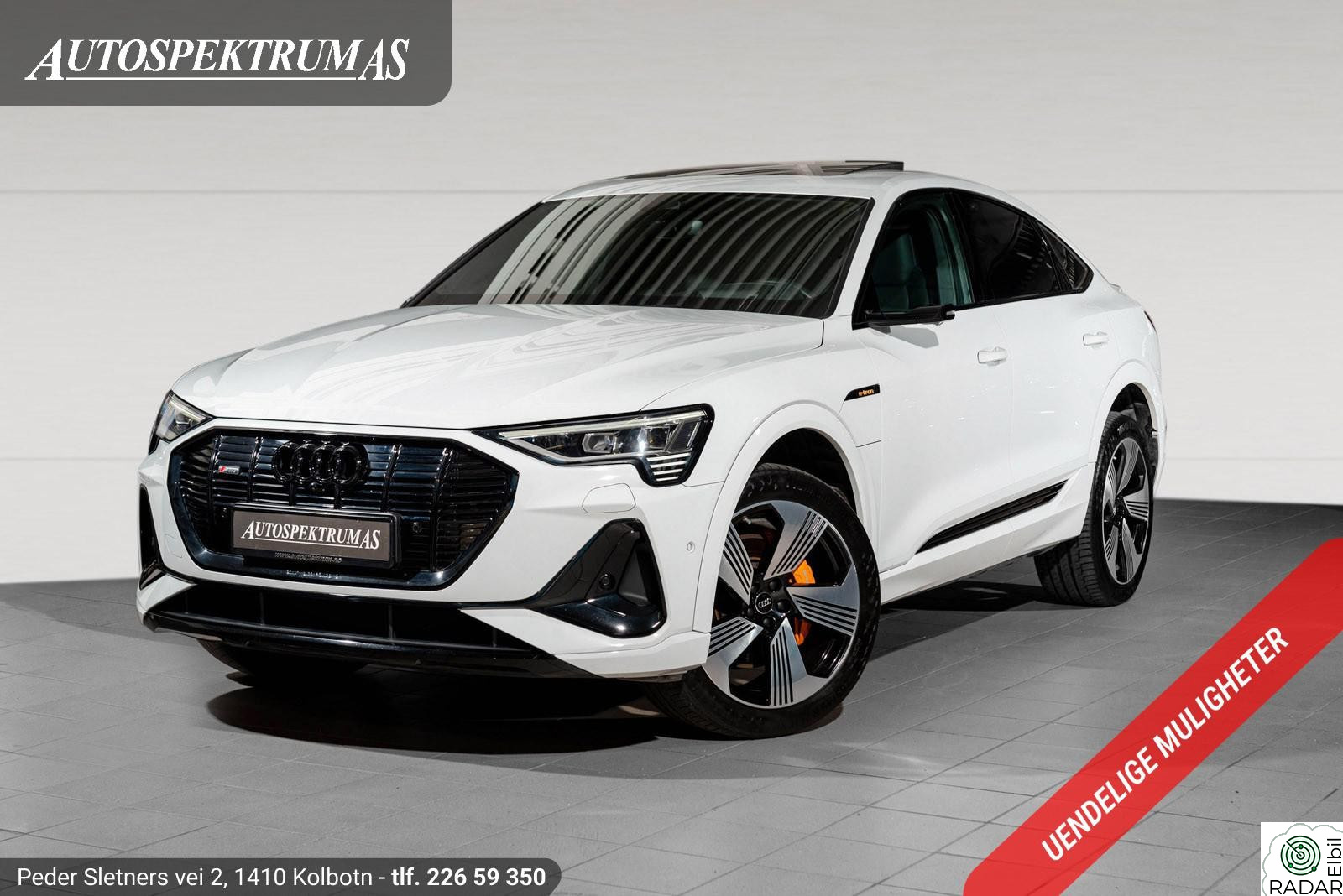 AUDI e-tron Sportback 55 55 2xS-Line/HUD/Skinn/Panorama/ACC/H.Feste/B&O/Matrix++
