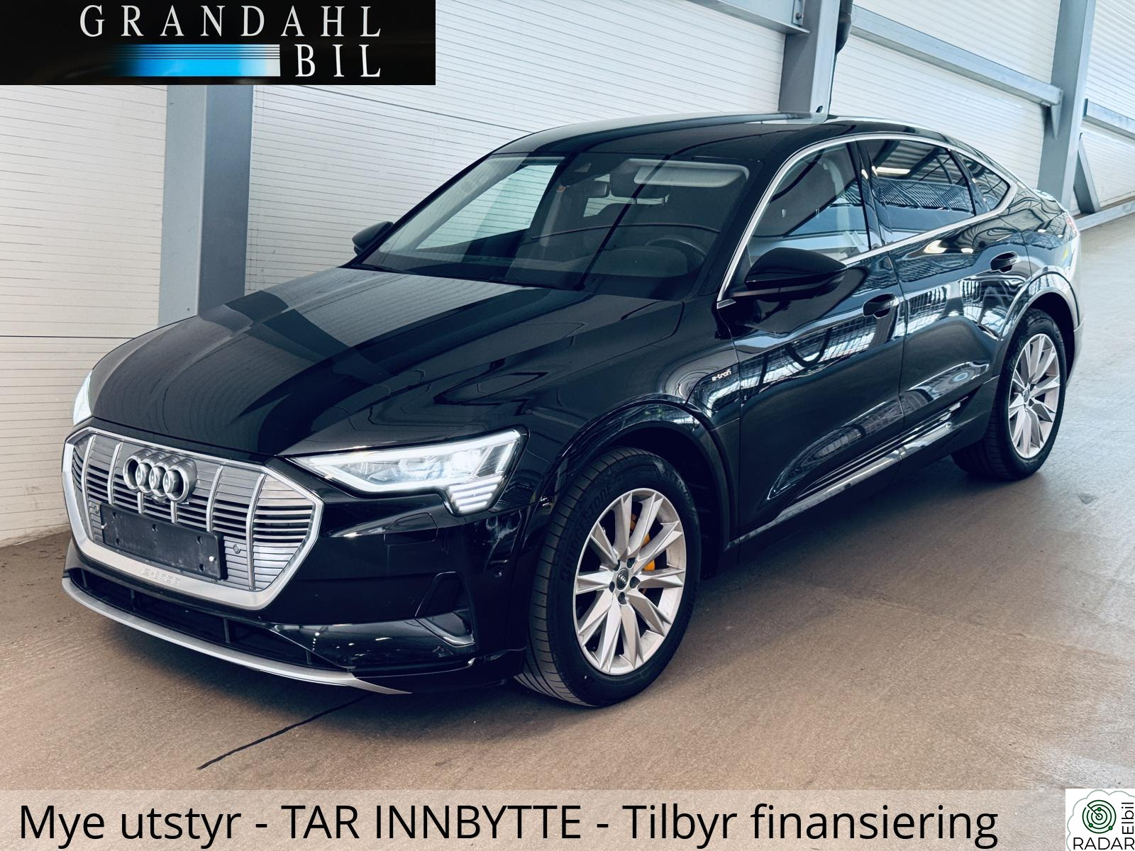 AUDI e-tron Sportback 50 50 - SPORTBACK - Advanced Sport - B&O Anlegg