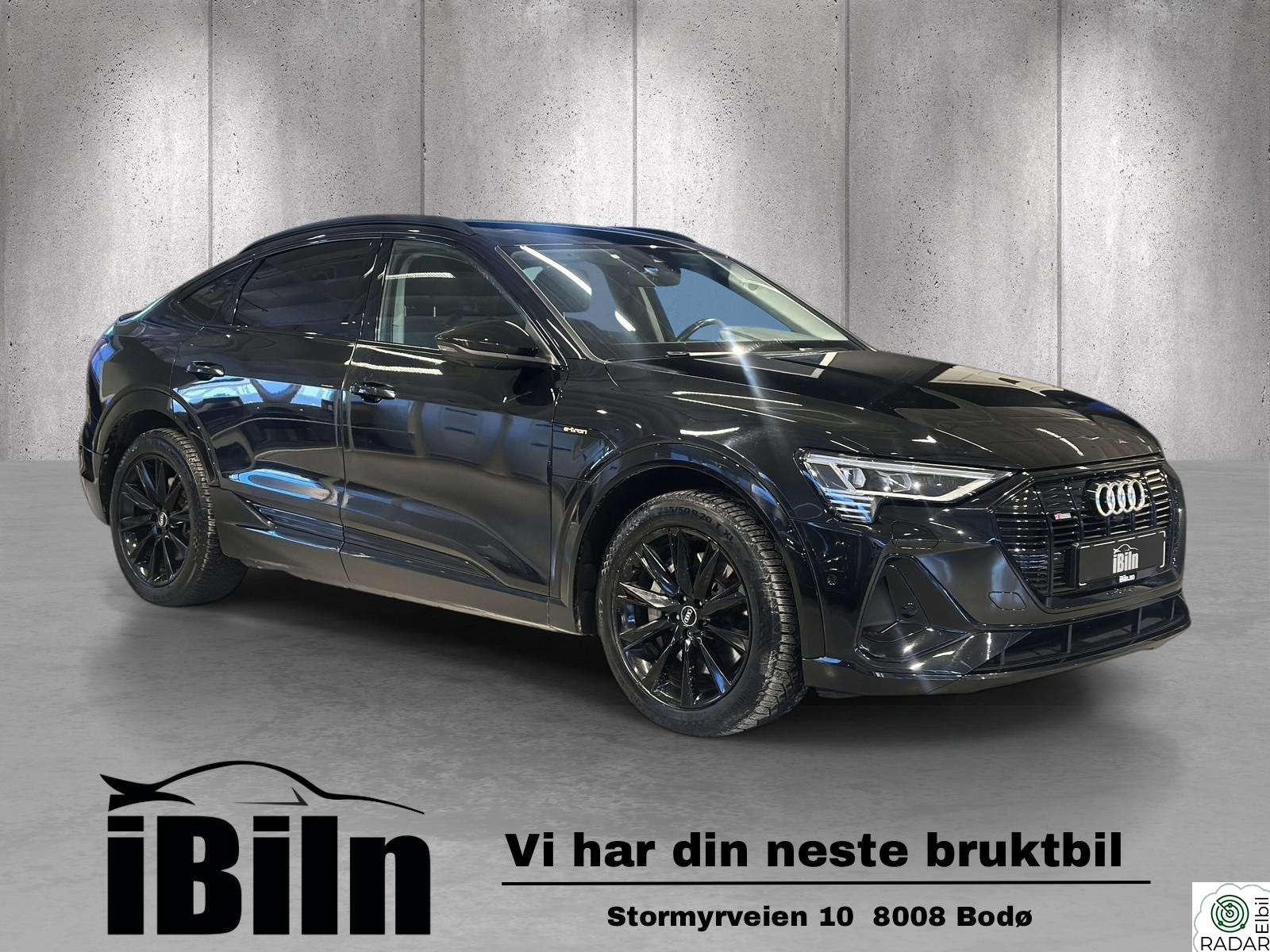 AUDI e-tron Sportback 50 50, S Line, Quattro (AWD), Hengerfeste, Adaptiv Cruise+