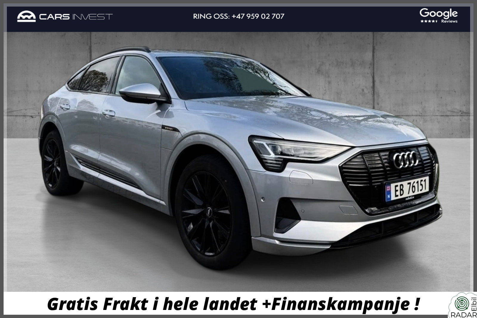 AUDI e-tron Sportback 55 55 Advanced Business Matrix|Acc|Skinn|Kamera