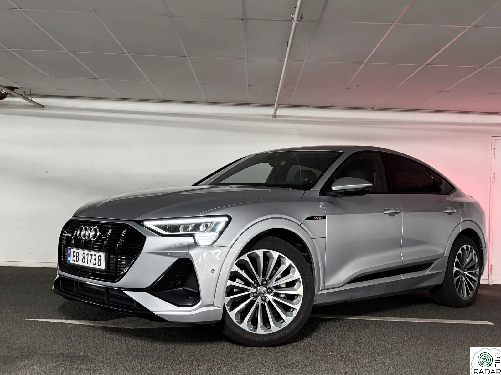 AUDI e-tron Sportback 55 55 S-LINE+BLACK PACK+MATRIX+KROK+EL-SETER+360 KAMERA