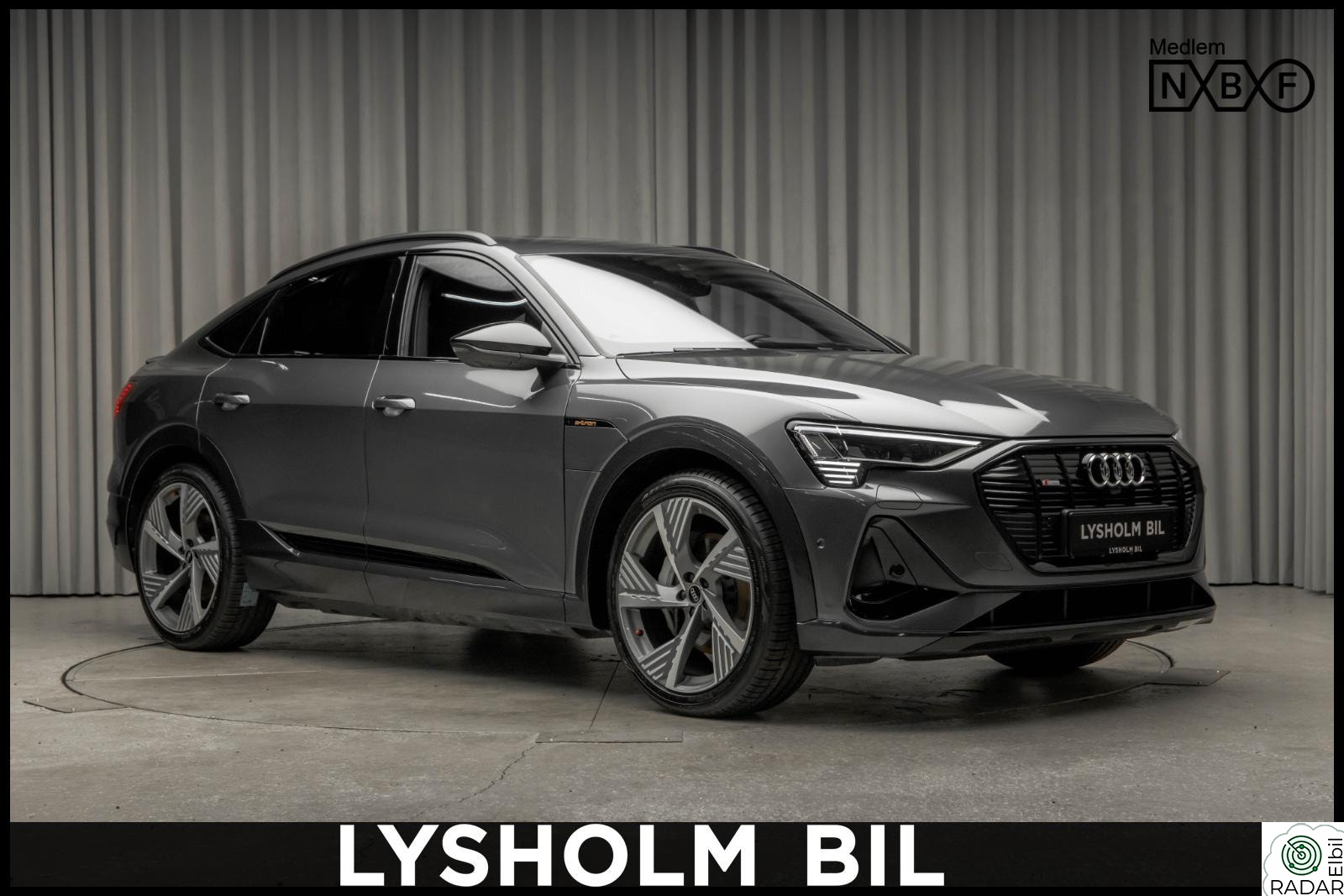 AUDI e-tron Sportback 55 55/S-Line x 2/Krok/B&O/HUD/Pano/Matrix/NightV/360