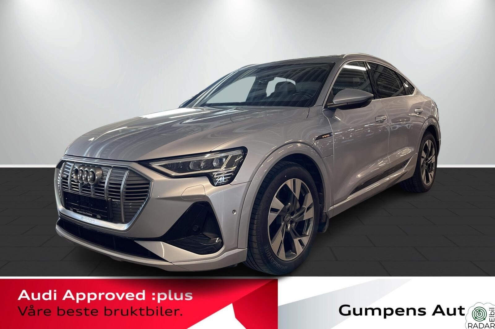 AUDI e-tron Sportback 55 55 sb s line sport B&O/Pano/360kam/Krok/El.seter/MATRIX