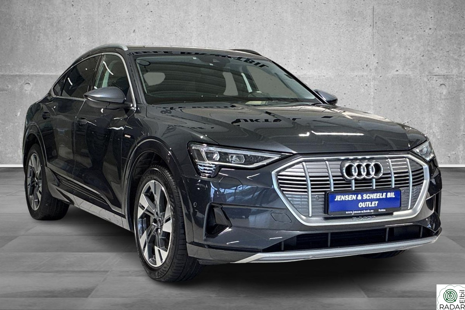 AUDI e-tron Sportback 55 P-Varmer, Delskinn, Luft, Navi, DAB, Hengerfeste