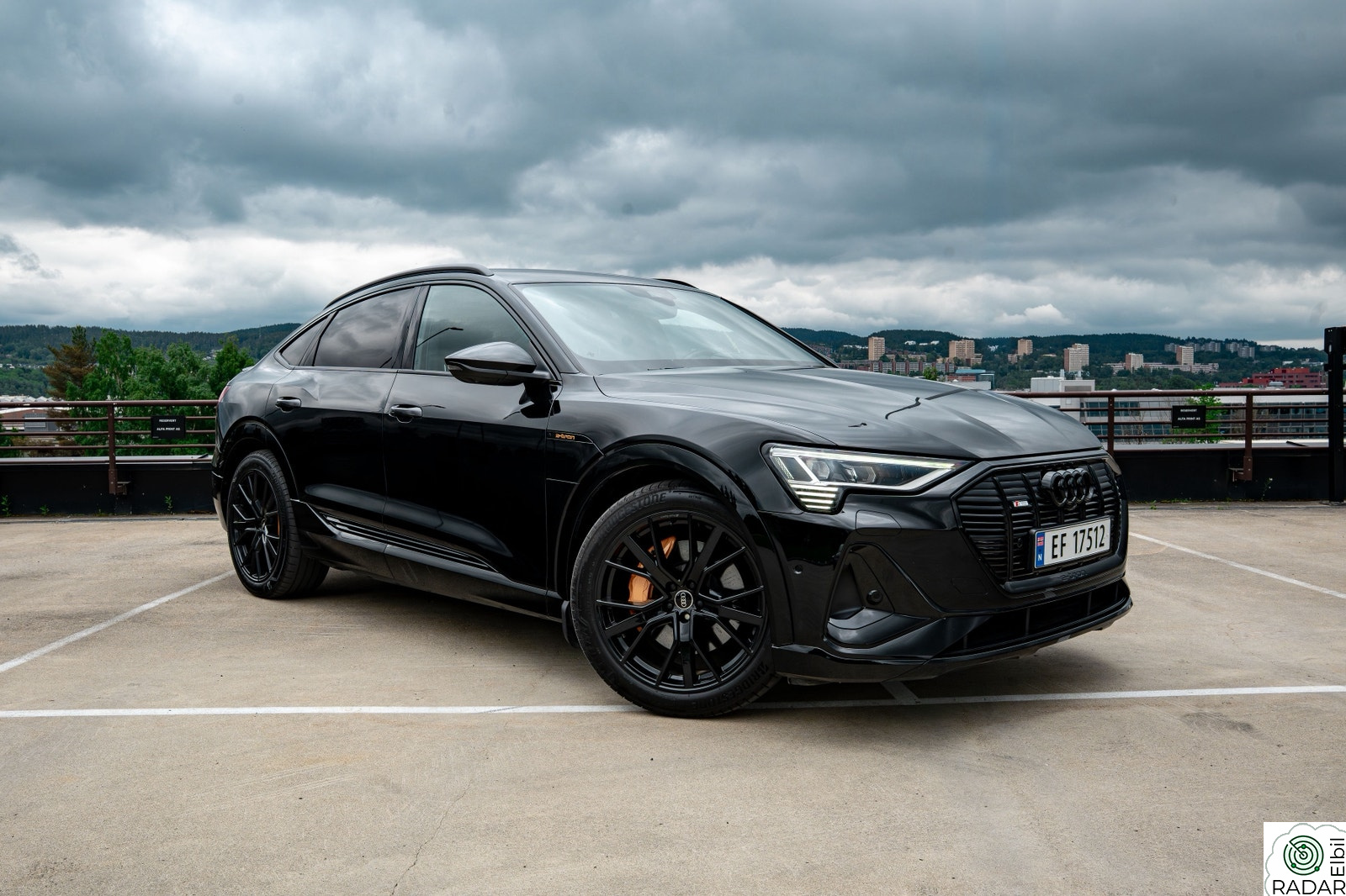 AUDI E TRON SPORTBACK 55 Audi e-tron 55 SB Black Ed. | PPF | B&O ++ GODT UTSTYRT