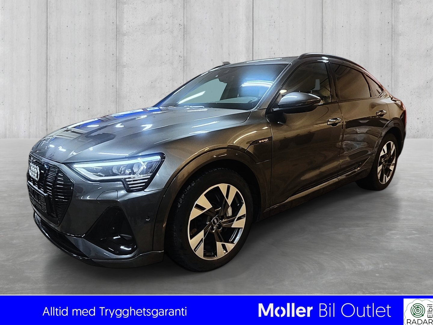 AUDI e-tron Sportback 50 50 SB S Line Sport -B&O, Pano, 360Kam, SortOptikk, Krok