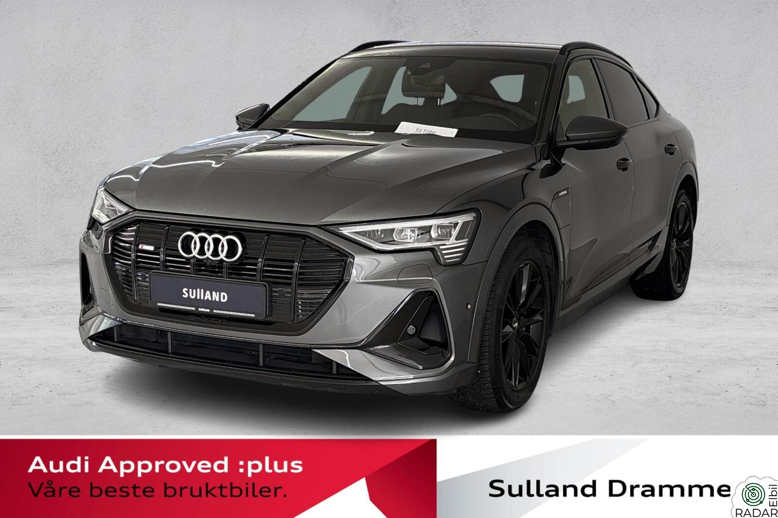 AUDI e-tron Sportback 50 50 SB S-line Sport El.seter H-feste B&O Led-Matrix 360+