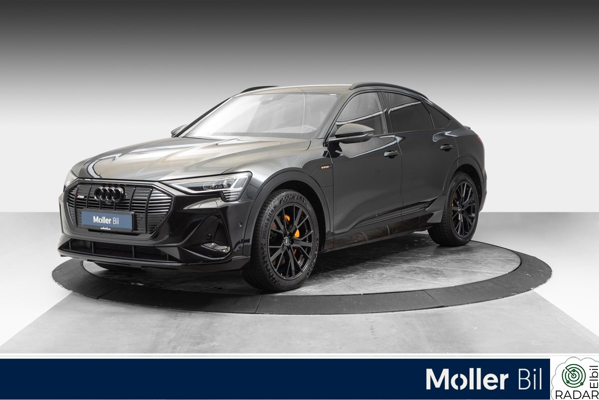 AUDI E TRON SPORTBACK 55 55 S- Line Sport Glanspakke/El.seter/Krok