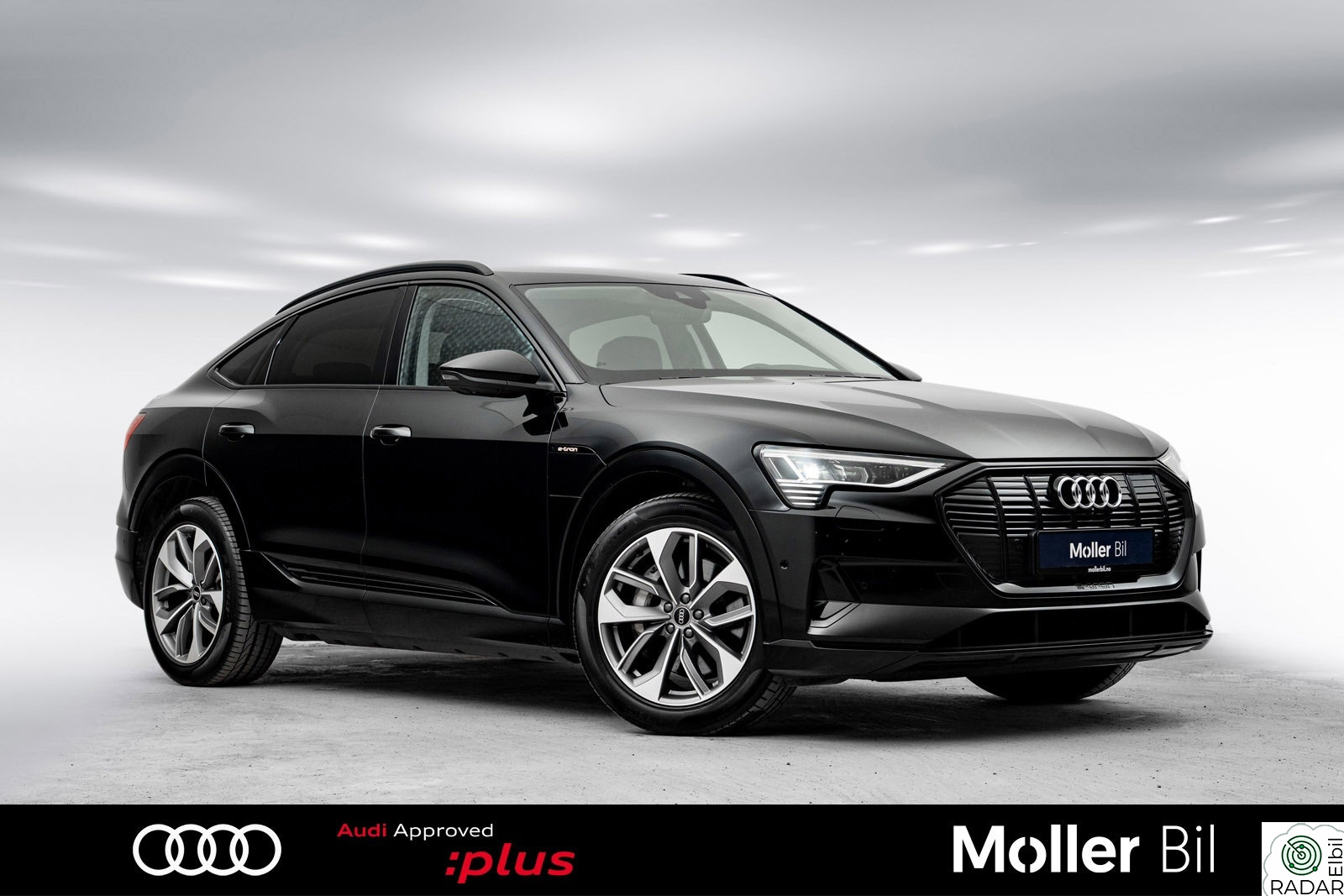 AUDI E TRON SPORTBACK 55 55 SB Adv Sport Matrix-B&O-Hengerfeste-Varmeratt-360Ryg