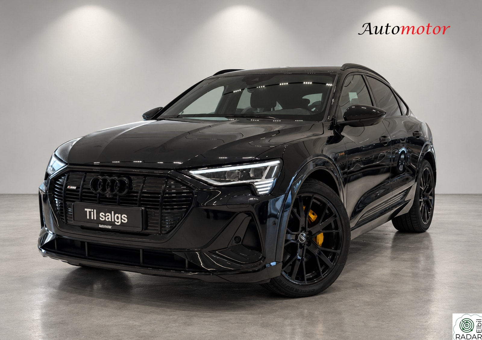AUDI E TRON SPORTBACK 55 55 Quattro/S-Line/Black-Edition/Skinn/B&O/360/ACC/Krok