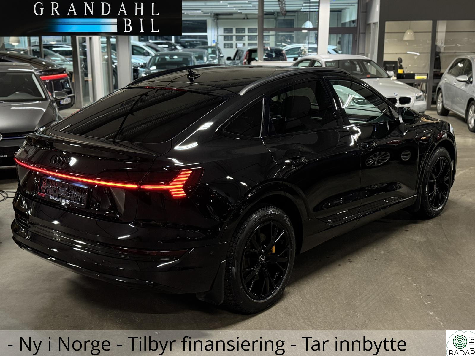 AUDI e-tron Sportback 50 50 Sportsback - Skinn - B&O lyd - Krok - 360 kam - 22``