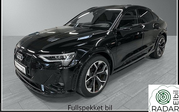 AUDI e-tron S Sportback 60S,Black-optic,Night-V,Pano,Matrix,Head,Softc,B&O