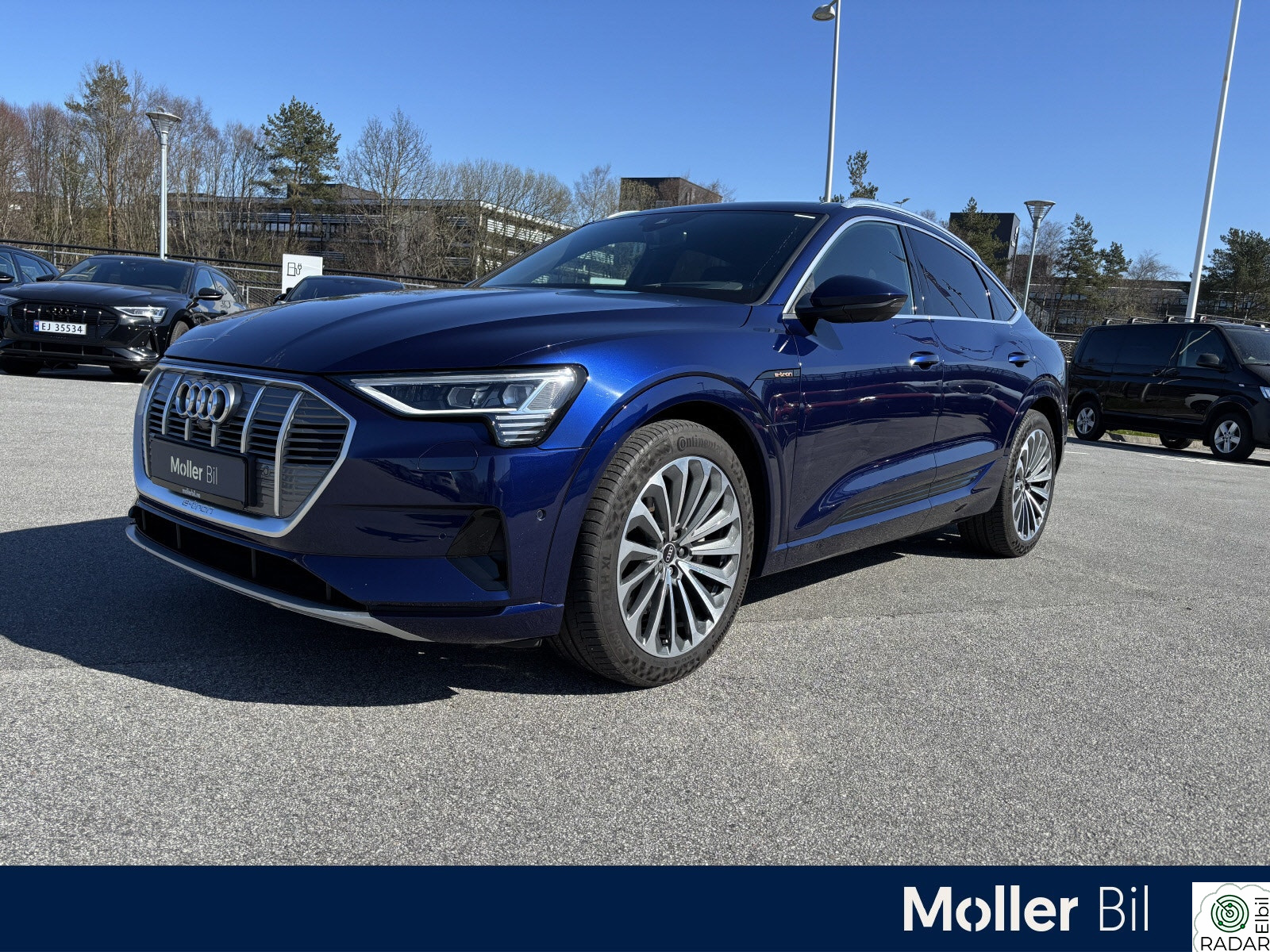 AUDI e-tron Sportback 55 55 Advanced Sport Head Up/Rattvarme/Krok/Skinn
