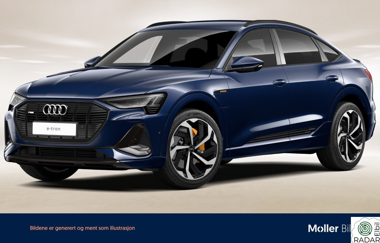 AUDI E TRON SPORTBACK 55 55 SB S Line Sport - 360Kam, Luft Sport, Krok, 21"