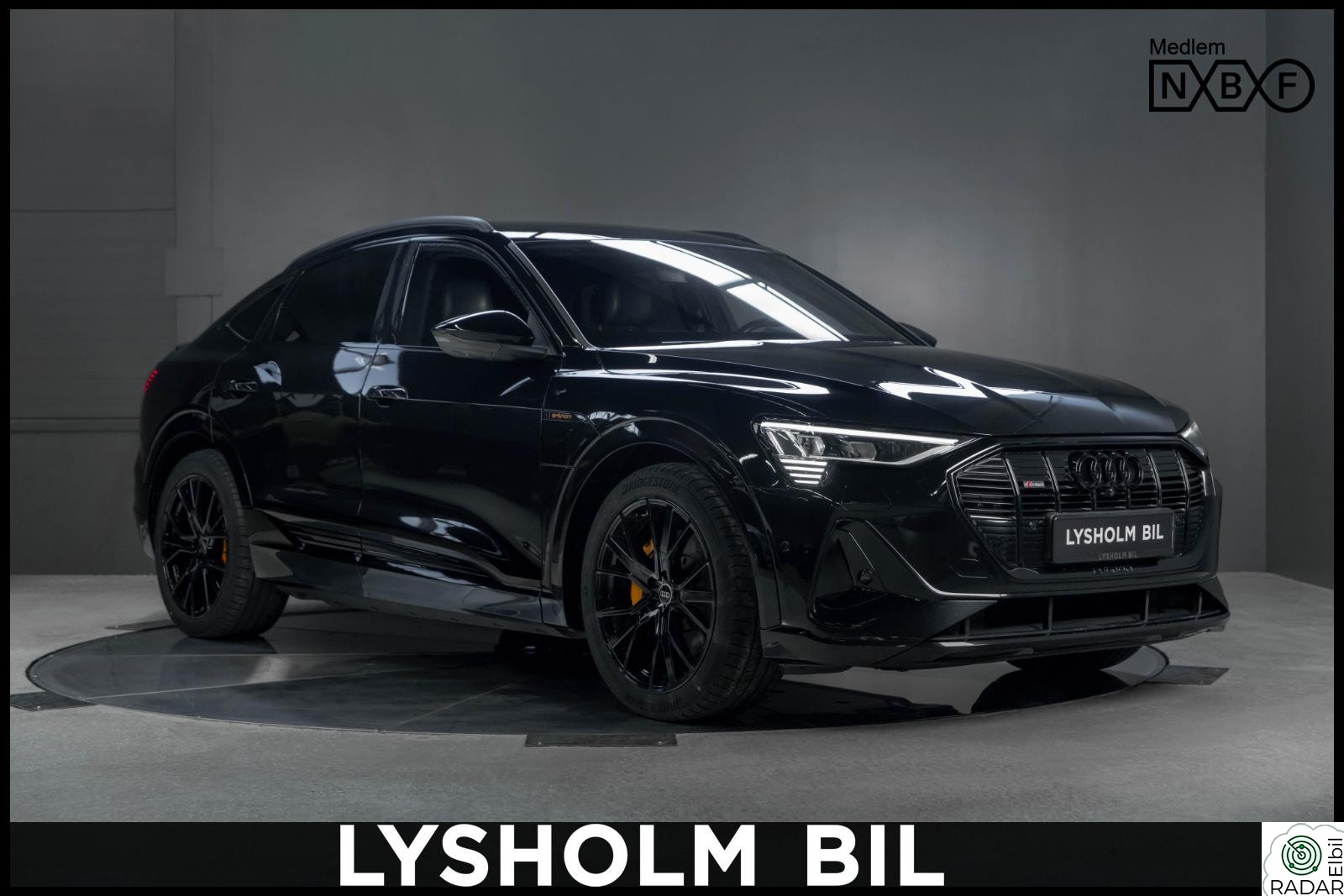 AUDI E TRON SPORTBACK 55 55 Black Edition/2x S-Line/B&O/Valcona/Matrix/Krok/ACC+